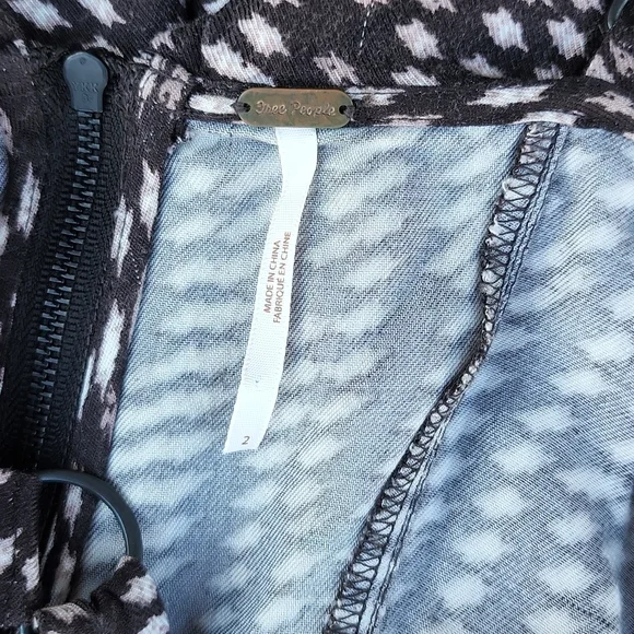 Donating Make an Offer Free People paper flowers printed mini dress - Picture 8 of 10